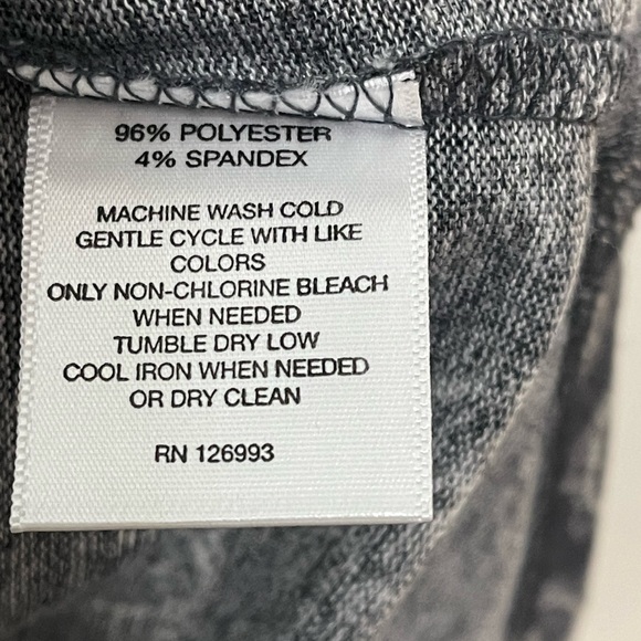 HANNAH Paisley Print Grey Open Front Knitted Cardigan Sweater Size L - Picture 8 of 10